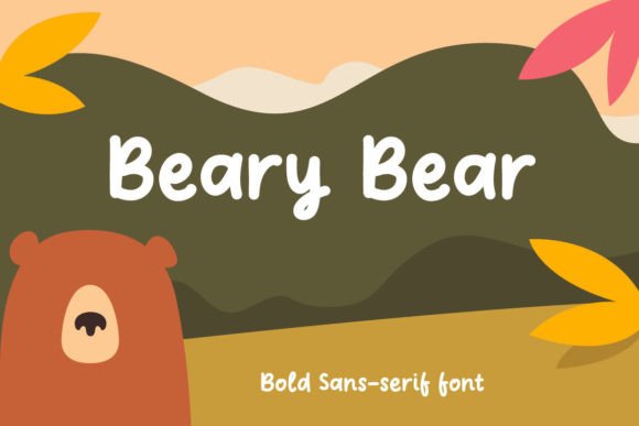 Beary Bea: A Cute Font for Business Branding