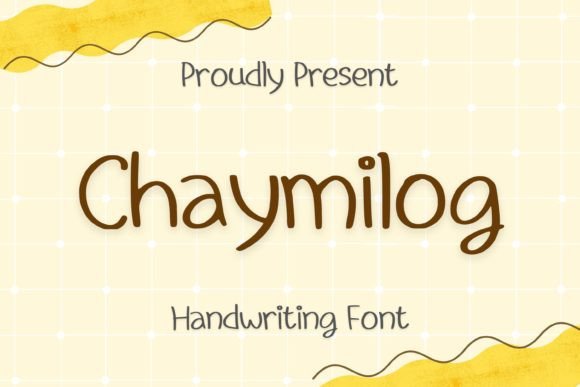 Chaymilog: A Handwritten Font for Creative Marketing