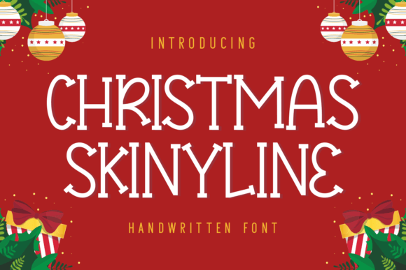 Christmas Skinyline: A Whimsical Serif for Creative Projects