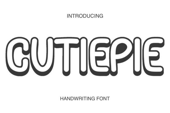 Cutiepie: A Quirky Font for Playful Branding