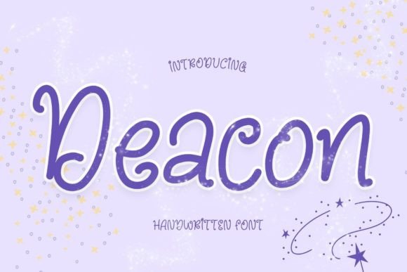 Deacon: A Handwritten Font for Creative Campaigns
