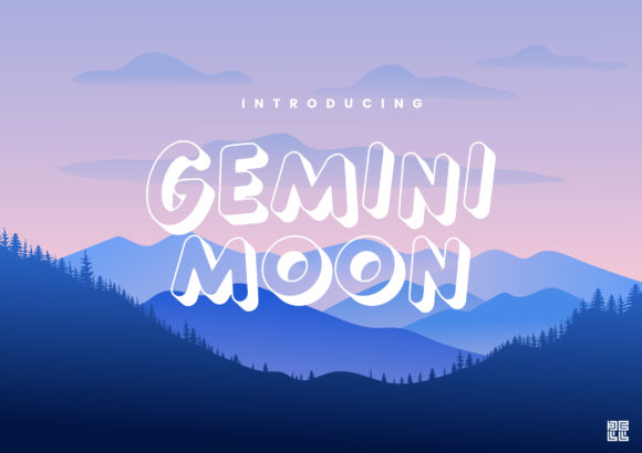 Discover Gemini Moon Font
