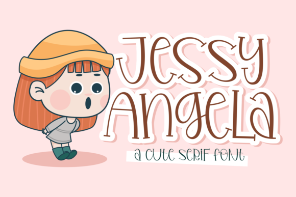 Jessy Angela: A Playful Serif Font for Creative Projects