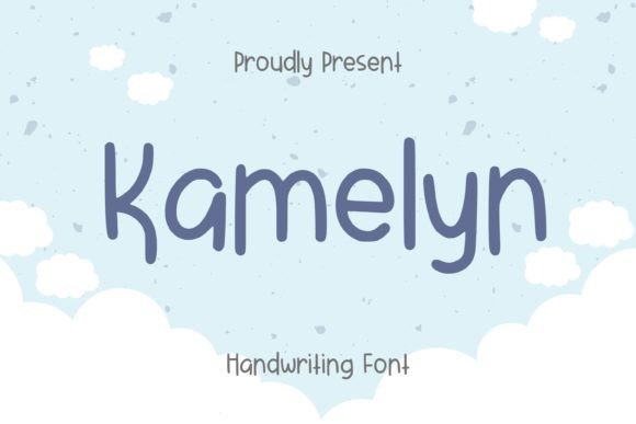 Kamelyn: A Handwritten Font for Creative Makers