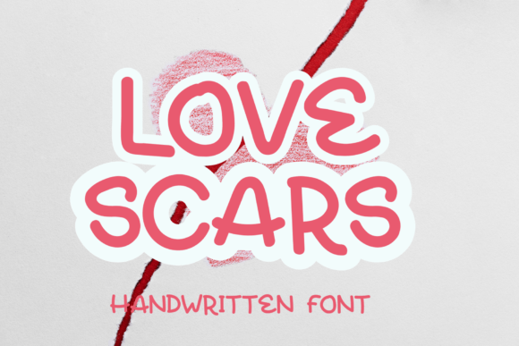 Love Scars Font for Business Branding