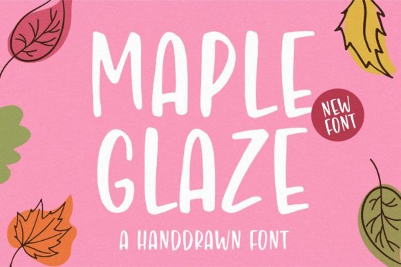 Maple Glaze Font for Creative Projects