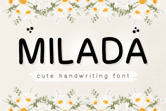 Milada: A Handwritten Font for Web Design