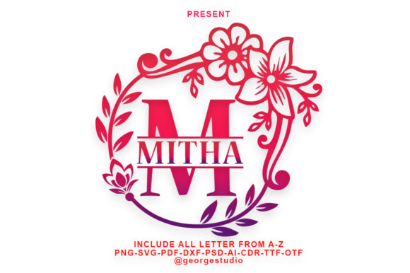 Mitha Monogram Font