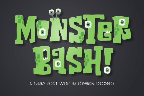 Monster Bash Font for Business