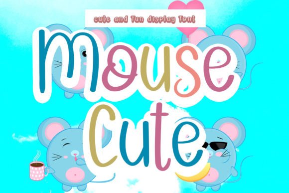Mouse Cute Font for Creative Makers