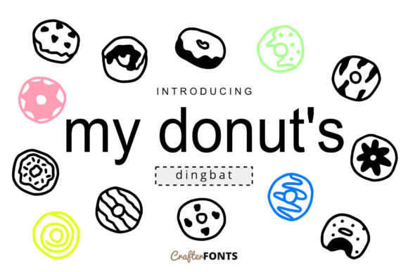 My Donut s: A Sweet Font for Creative Makers