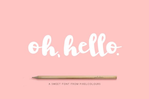 Oh Hello: A Font for Real Business Magic