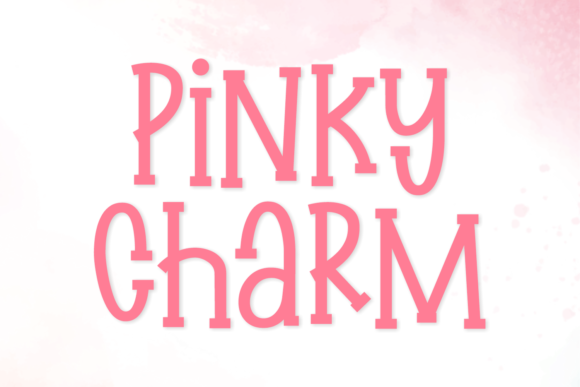 Pinky Charm Font for Creative Projects