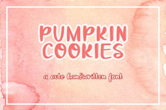 Pumpkin Cookies Font Review