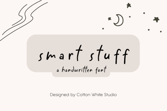 Smart Stuff Font: Whimsical Elegance
