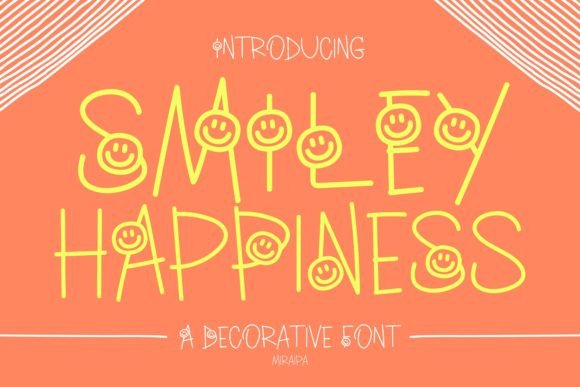 Smiley Happiness: A Joyful Font for Creative Projects