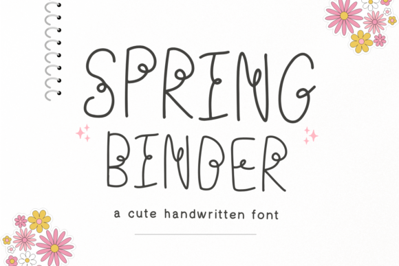 Spring Binder Font Review