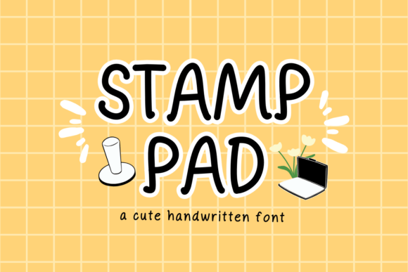 Stamp Pad: A Handwritten Font for Elegant Design