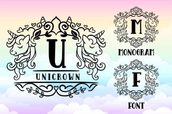 Unicrown Font: Whimsical Design for Web Creators