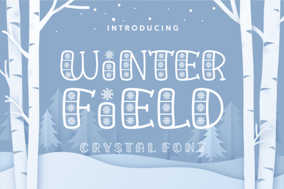 Winter Field: A Festive Font for Business