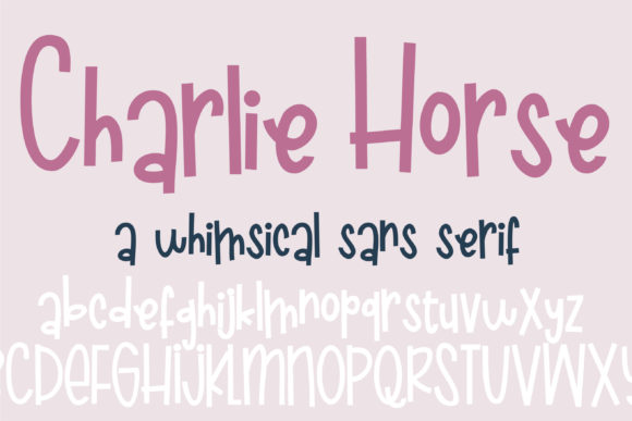 ZP Charlie Horse Font